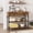 Rustic Brown, variant on 31.5" Narrow Console Table with 2 Drawers, Sofa Table, Small Entryway Table with 3-Tier Storage Shelves for Hallway & Living Room, Light Gray