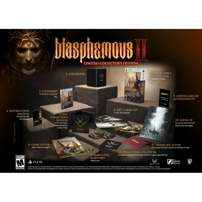 Blasphemous II Limited Collector's Edition, Nintendo Switch Blasphemous II Limited Collector's Edition, Nintendo Switch