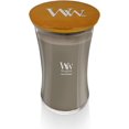 thumbnail image 2 of WoodWick Large Hourglass Candle, Sand/Driftwood - Premium Soy Blend Wax, Pluswick Innovation Wood Wick, Made in USA, 2 of 6