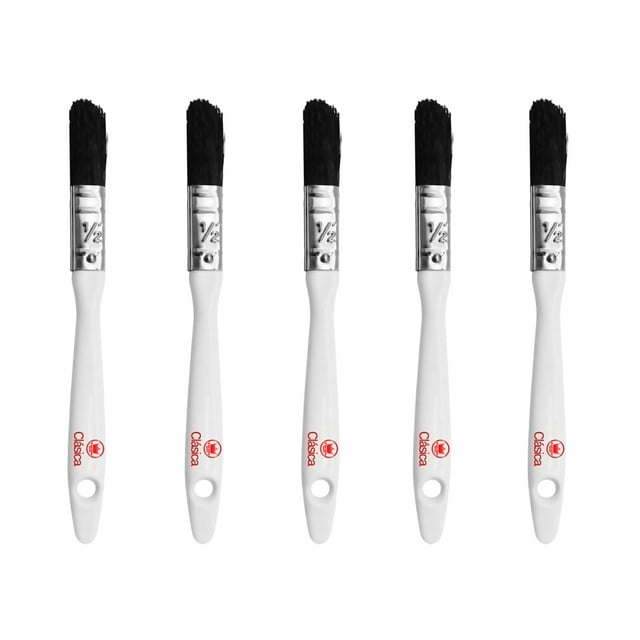 Paq. 5 Brochas Corona Clasica 1/2 Pulgada