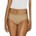 thumbnail image 1 of Hanes Perfect Match Cotton Hipster 4-Pack Pecan 8 Women's, 1 of 4
