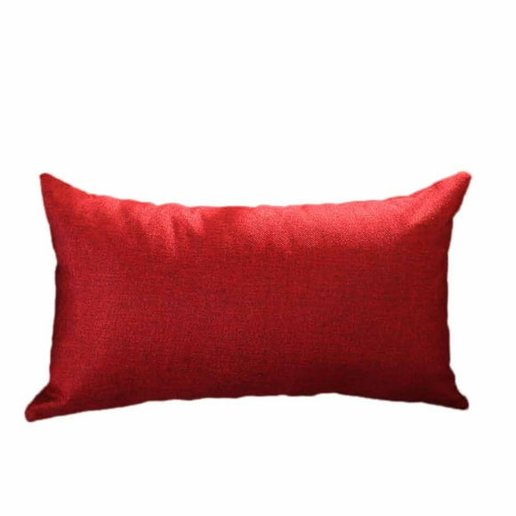 Rectangle Cushion Cover Silk Throw Pillow Case Pillowcase