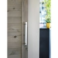 thumbnail image 3 of Sure-Loc Hardware, Inc. Barn Door Track System with Strap Roller 15 Modern Double Handle - Satin Nickel, 3 of 5