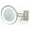 Matte Nickel, variant on WS 36 Magnifying Makeup Mirror in Matte Black