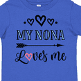 thumbnail image 4 of Inktastic My Nona Grandma Loves Me Girls Girls Toddler T-Shirt, 4 of 5