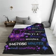 thumbnail image 4 of LHSHID 18th Birthday Gifts for Girls Soft Warm Throw Blanket Lightweight Flannel Fleece Bed Blanket Gift for Girls Boys Men Women Chair Couch, 4 of 7