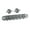 Silver, variant on Gotoh 510BN Tunematic Bridge With Height Adjustable Saddles - CHROME
