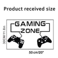 thumbnail image 3 of Adhesivos de pared Gaming Zone con dibujos animados para mando de juegos de PVC, 30 x 50 cm, 3 of 3