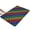 Colorful Rainbow Checkered, variant on Colorful Rainbow Checkered Flannel Non Slip Door Rugs,Washable Door Mats Indoor,Decorative Door Mats,Dirt-Resistant and Absorbent Doormat for Entrance,Bedroom,Kitchen,Bathroom,23.5"x16"