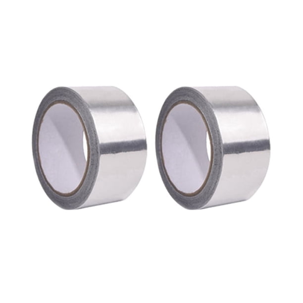 Cinta de aluminio de guía única, sellado de tuberías de alta temperatura, cinta ignífuga, aislamiento de papel de aluminio