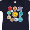 thumbnail image 4 of Inktastic Happy Sun Moon and Planets Boys or Girls Baby Bodysuit, 4 of 5