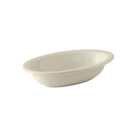 

Tuxton Duratux Eggshell White 30-Ounce Oval Vegetable Bowl Pack of 12