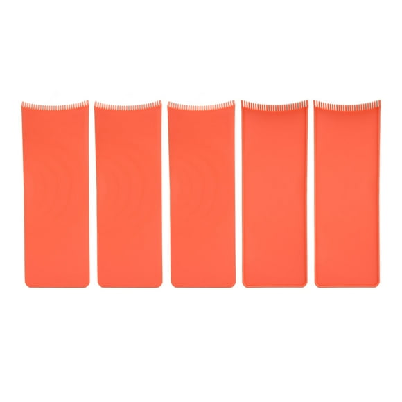 Balayage Board, Durable ABS Round Teeth Hair Bleach Board 5Pcs For Highlighting