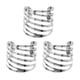 thumbnail image 1 of YSNOOWE 3Ud Accesorios De De Servilleta Hueco Plateado Y Resistente, 1 of 6