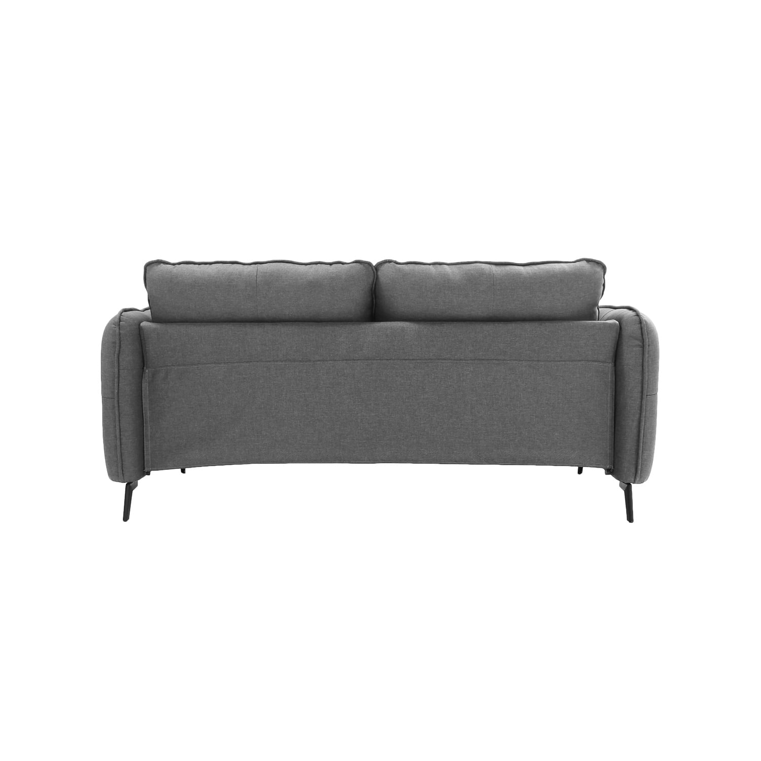 Kadyn 2-Seater Fabric Sofa Couch, Modern Loveseat Sofa with Pillow, Upholstered Linen Fabric Sofa for Living Room, Gray Kadyn 2-Seater Fabric Sofa Couch, Modern Loveseat Sofa with Pillow, Upholstered Linen Fabric Sofa for Living Room, Gray