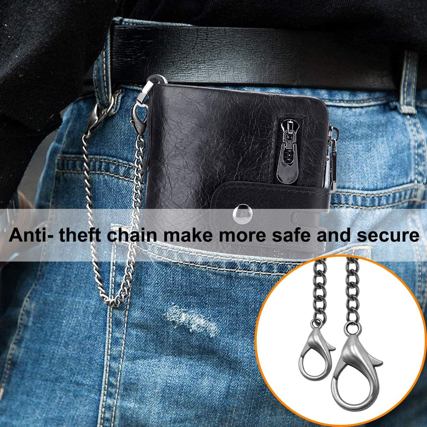 BUFFHIDE RFID Protected 100% Genuine Leather Gift Hamper For Men
