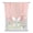 Coral Red, variant on Brown Striped Tie Up Curtains for Kitchen Windows,Adjustable Rod Pocket Valance 45 Inch Short, Modern Brown Farmhouse Vertical Stripes Window Treatment Balloon Roman Blind Shade, 42" x 45"