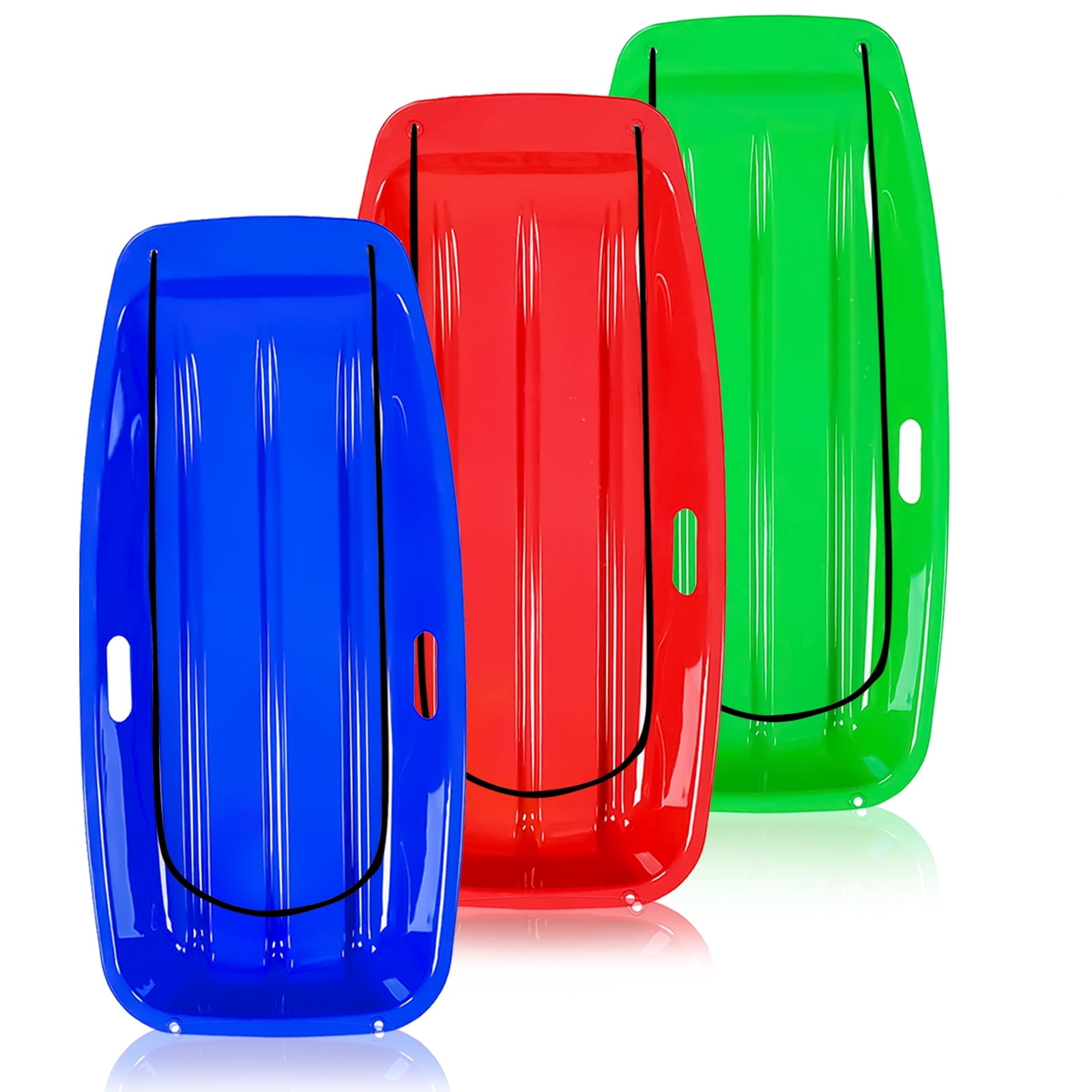 Slippery Racer Giant Inflatable Toboggan Snow Sled for