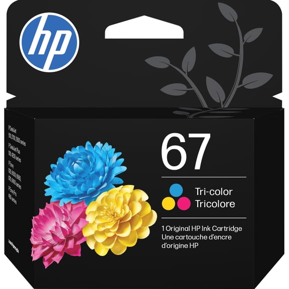 HP 67 Tri-color Original Ink Cartridge