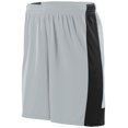 thumbnail image 2 of Augusta Sportswear Adult Polyester Lightning Shorts with Contrast Inserts, 2 of 2