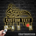 thumbnail image 4 of Craftnamesign Custom Music Metal Key Holder, Musical Notes Decorative, Music Metal Key Hanger, 4 of 5