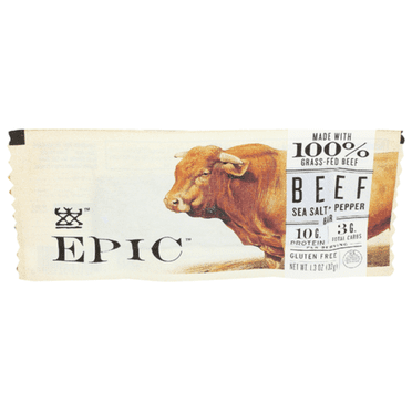 Epic Salt And Pepper Beef Bar 1.3 oz - Pack of 3