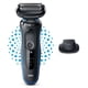 thumbnail image 2 of Braun Series 5 Afeitadora Eléctrica Hombre, Máquina de Afeitar Barba con Recortadora De Precisión EasyClick, EasyClean, en Seco y Mojado, Recargable, Inalámbrica, 51-B1200s, Azul, 2 of 5