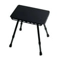 thumbnail image 3 of Taburete de camping compacto Zulema para adultos Negro escalable, 3 of 8