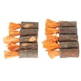 thumbnail image 5 of 10 palitos para masticar conejos, comestibles, seguros, previenen piedras urinarias, cobayas decorativas, juguetes para masticar para hámster, conejito, tipo cáscara de maíz naranja, 5 of 5
