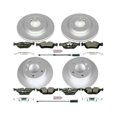 thumbnail image 2 of Power Stop Front and Rear Euro-Stop ECE-R90 Certified Brake Pad and Rotor Kit ESK870 Fits 2001 BMW Z3, 2 of 5