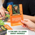 thumbnail image 2 of Guess The Animal - Juego educativo de adivinanzas de animales para niños y familias - Divertido juego infantil para interior y coche para aprender animales, perfecto para niñas y niños de 6, 7, 8, 9 y, 2 of 5