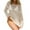 Beige, variant on Tqyyweavej Womens Crochet Beach Cover Up Long Sleeve Solid Color Loose Swim Cover Up Casual Free Size Crew Neck Swimsuit Coverup for Women