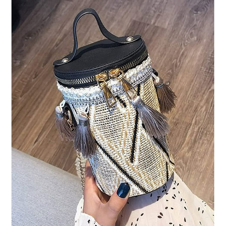 Bohemian bucket bag deals