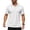 White, variant on Men's Short Sleeve Old Money Style Golf Shirts Cotton Textured Knit Open Collared V Neck Top Summer Business Casual Clothing for Men