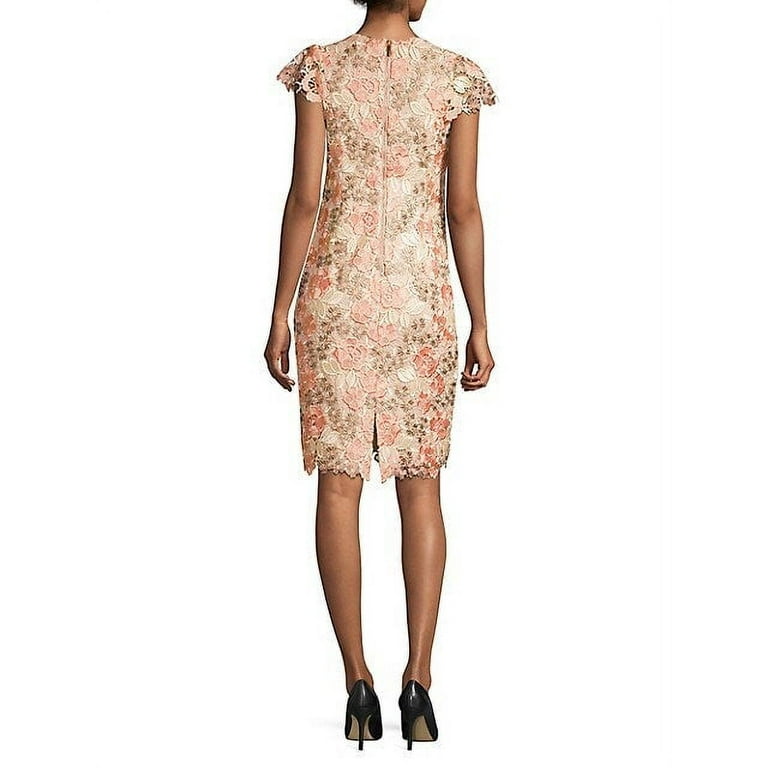Calvin klein lace sheath dress cheap