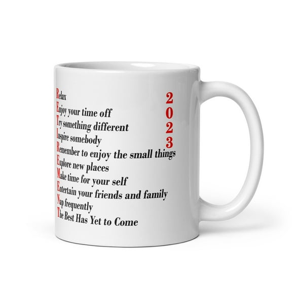 Retirement Poem For Men or Women Coffee Tea Ceramic Mug Office Work Cup Gift 11oz