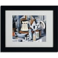 thumbnail image 2 of Trademark Fine Art "Still Life With Teapots" Matted Framed Art by Catherine Abel, Black Frame, 2 of 3