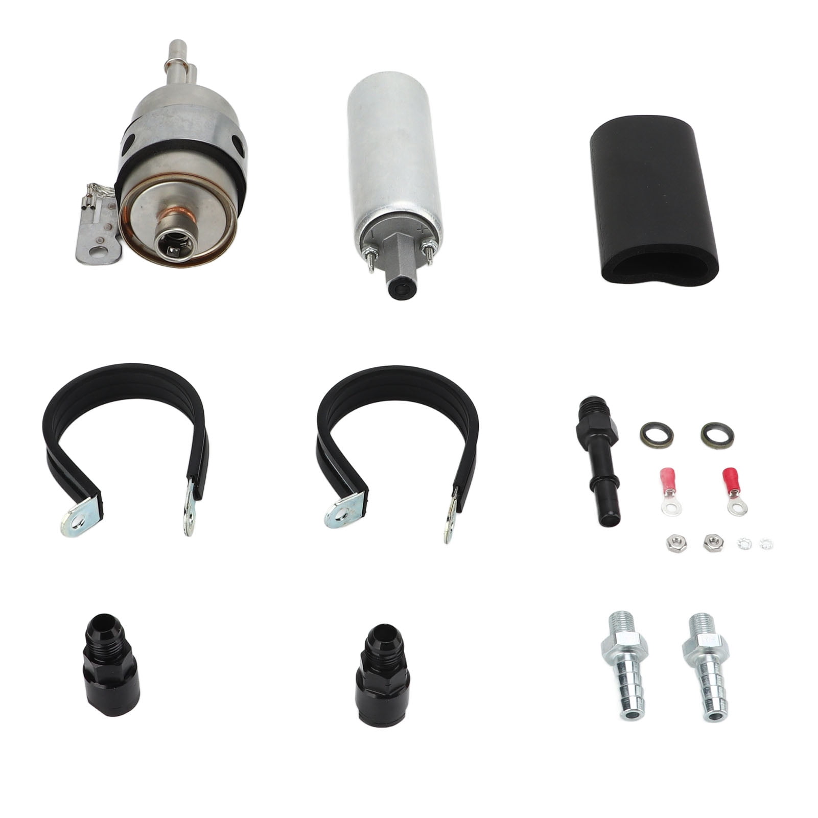 Fuel Filter Regulator Kit, ABS Metal EFI Kit Performance Efficient Practical AN6 Fittings For LS