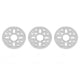thumbnail image 1 of 3Pcs Spur Gear Straight Tooth 4 Long Hole 12 Round Hole 0.8 Mod 14mm Center Hole 4mm Thickness4312-0414-0058, 1 of 4