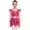 Hot Pink, variant on Kids Sequin Latin Dance Skirts Sets Shiny Skirt and Top Set Ballroom Dancewear Sets for Cha-cha Jazz Modern Hot Pink 6