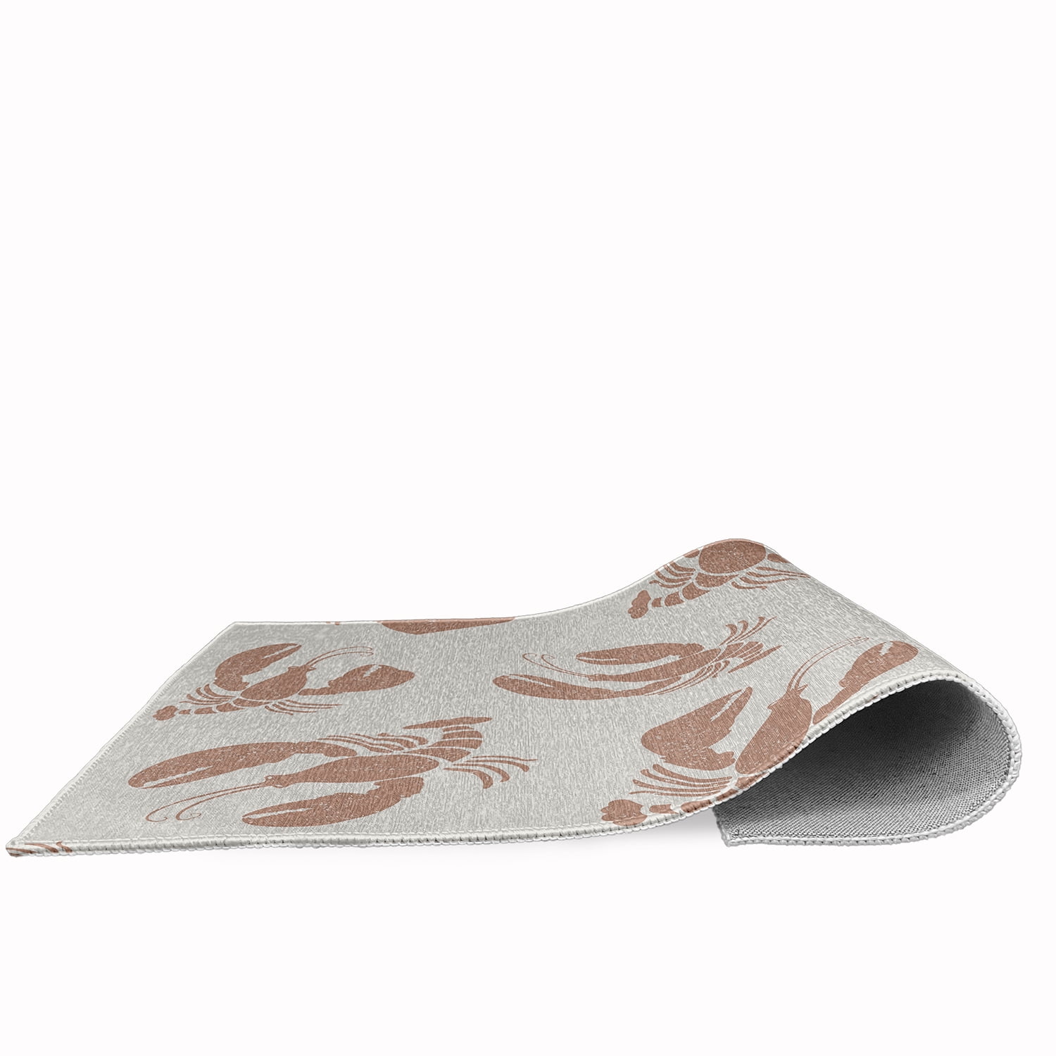 Simply Daisy 2' x 3' Lobster Fest Nautical Chenille Rug, Mauve