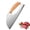 1Pcs-B, variant on Hand Forged Kitchen Knife，Premium Hand-forged Chef's Knife Featuring An Ergonomic, Non-slip Handle; Suitable for Outdoor Use and Camping.