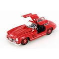thumbnail image 2 of Mercedes-Benz 300SL, Red - Welly 24064WR - 1/24 Scale Diecast Model Toy Car, 2 of 7