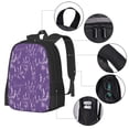 thumbnail image 2 of Balery Lavender Flowers Mochila para hombre y mujer - Tela Oxford 600D resistente - Gran capacidad, resistente al agua, ideal para la escuela, viajes y senderismo, 2 of 6