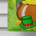 thumbnail image 4 of Carolines Treasures BB1963CHF English Bulldog St. Patricks Day Canvas House Flag, 4 of 4