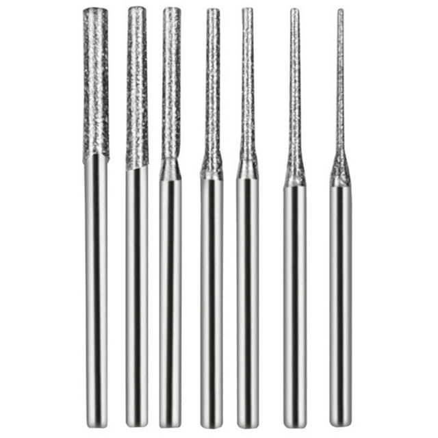 Engraving Punch Needle Rod Extended Electric Grinding Tool Jade Carving Drillrod Seven-Piece Set
