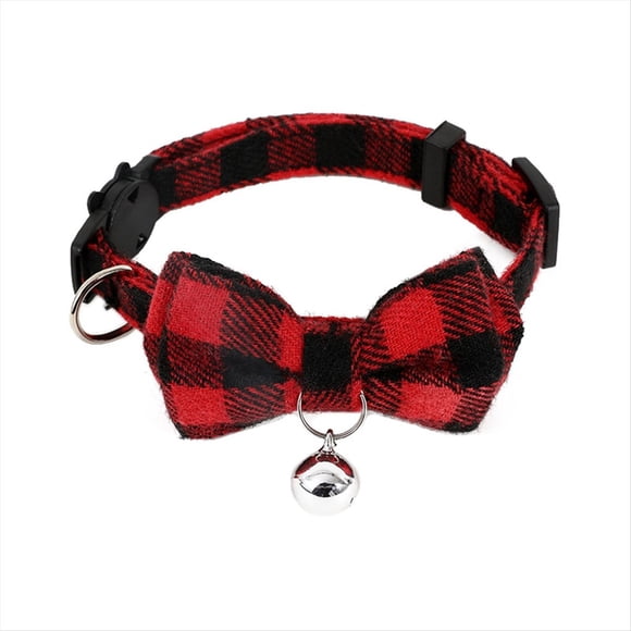 C-Cute Collar para Gatos Collares para Perros y Cachorros Pequeños Collar con Lazo para Gatitos Collar con Lazo y Campana para Perros y Gatos