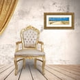 thumbnail image 3 of Pica, Jeff 14x7 Gold Ornate Wood Framed with Double Matting Museum Art Print Titled - Endless Shoreline, 3 of 4