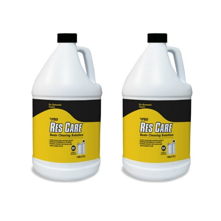 

ResCare RK02B All-Purpose Water Softener Cleaner Liquid Refill 1 Gallon 2 Pack