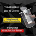 thumbnail image 3 of Guía magnética para costuras de máquina de coser, guía magnética para costuras de máquina de coser, regla multifuncional para dobladillos rectos, 3 of 4
